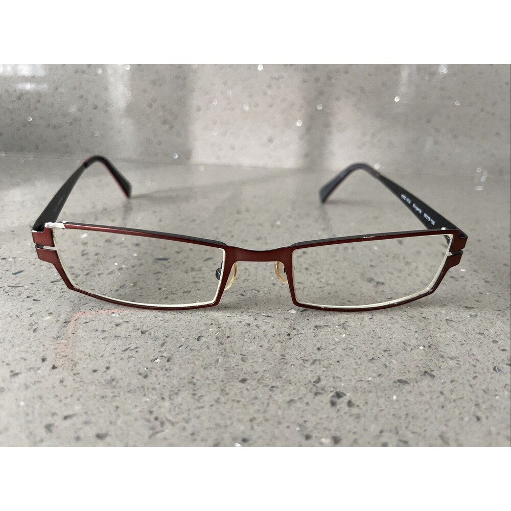 No Label Denmark Rectangular Eyeglasses Frames On… - image 1